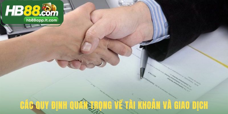 Quy định tài khoản đảm bảo định danh để giao dịch chính xác