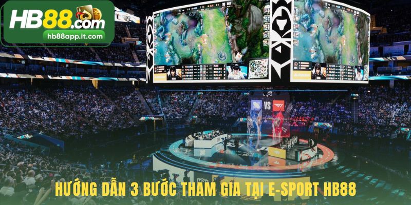 Quy trình tham gia e-sport HB88 chỉ trong ba bước đơn giản